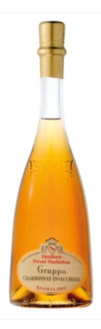 0090- Grappa di Chardonnay - Invecchiata - Riserva Oro (arrivée prévue: juin)